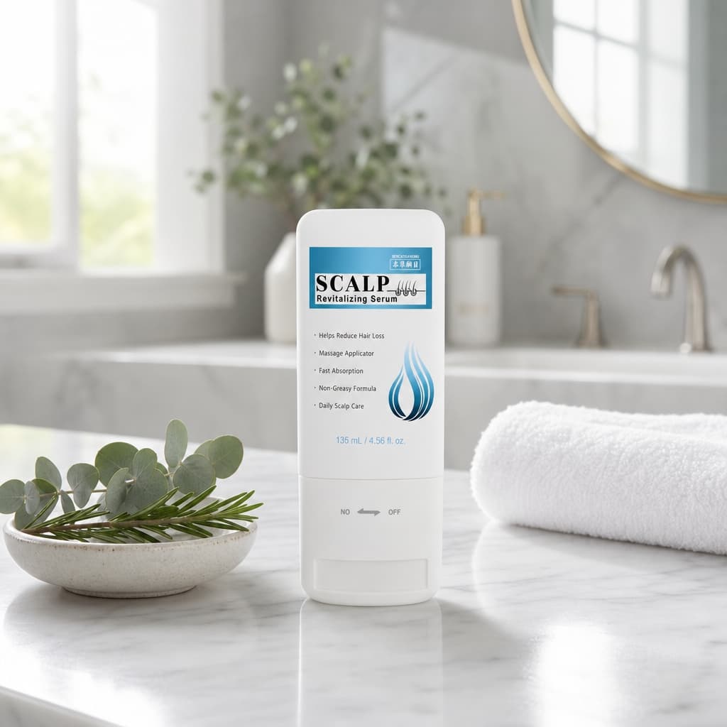 Scalp Serum Soft Tube With Infusion Brush Set 135ml