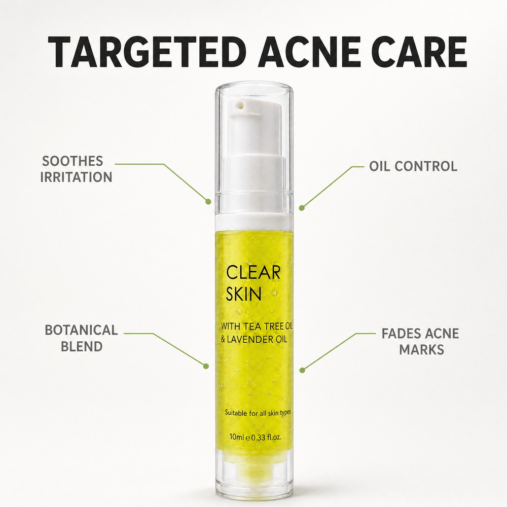 Acne Clearing Gel Niacinamide Post-Blemish Private Label